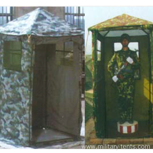 Outdoor military station guard box